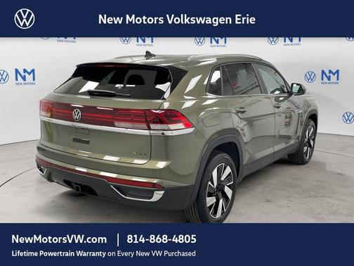 Avocado Green Pearl 2026 Volkswagen Atlas Cross Sport 2.0T SE W/TECHNOLOGY