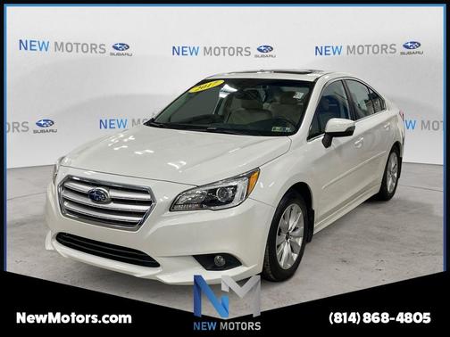 White 2017 Subaru Legacy 2.5i Premium