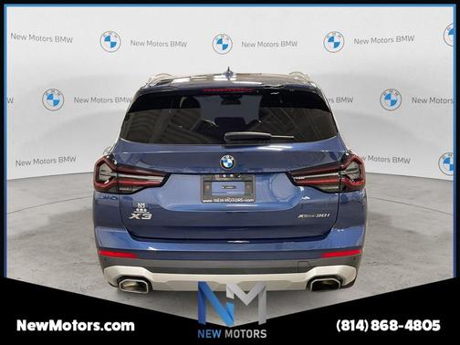 Blue Metallic 2024 BMW X3 xDrive30i