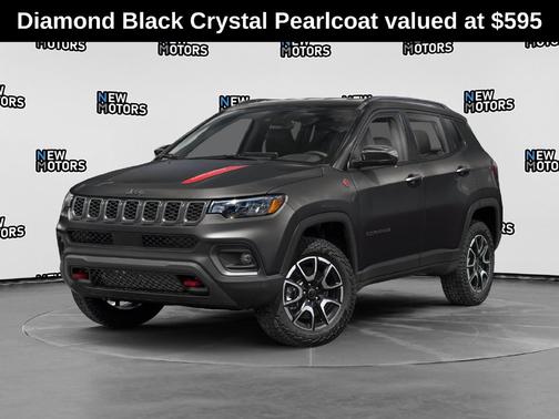 Diamond Black 2023 Jeep Compass Trailhawk