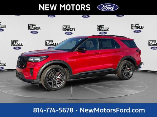 Red Metallic 2026 Ford Explorer ST 4WD