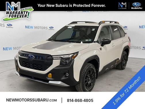 Crystal White 2026 Subaru Forester Wilderness