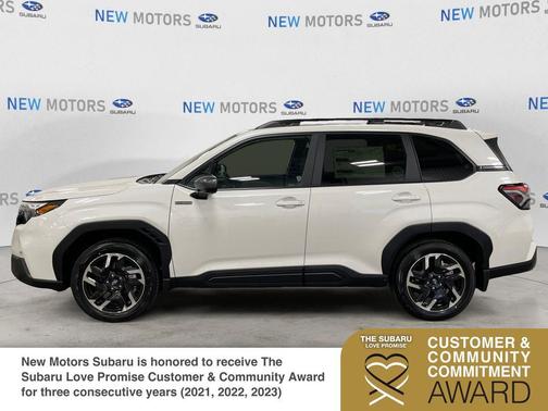 White Pearl 2026 Subaru Forester Premium