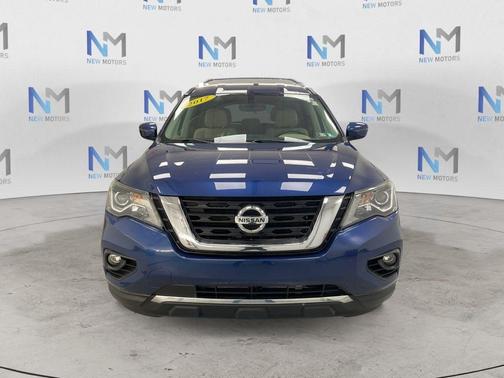 Caspian Blue 2017 Nissan Pathfinder SV