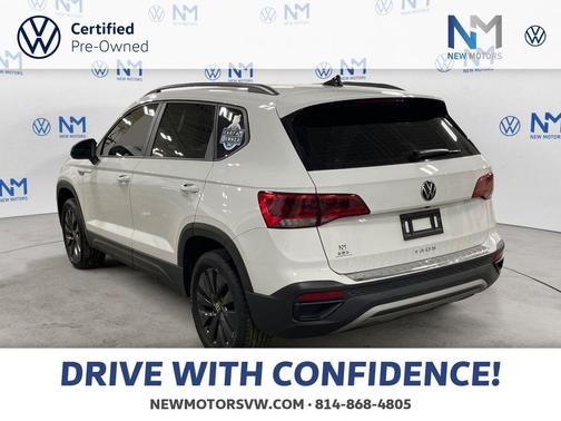 Pure White 2023 Volkswagen Taos 1.5T S