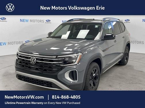 Pure Gray 2026 Volkswagen Atlas 2.0T Peak Edition