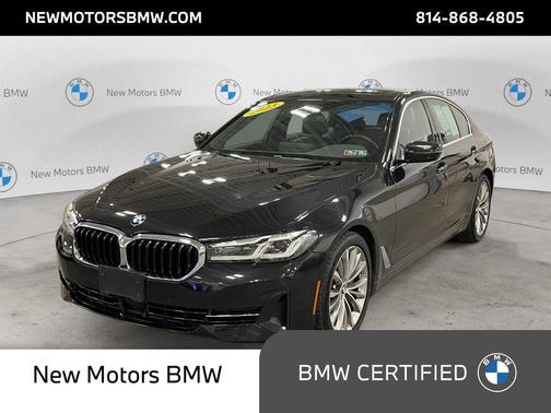 Black Sapphire Metallic 2023 BMW 530 i xDrive