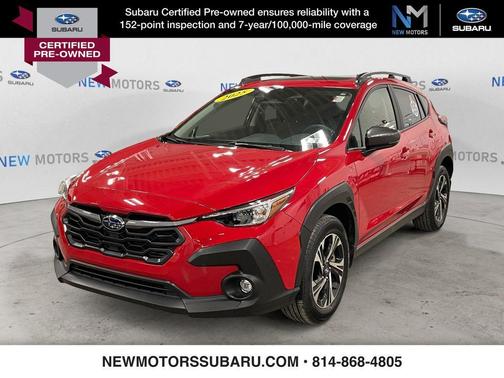 Pure Red 2025 Subaru Crosstrek Premium