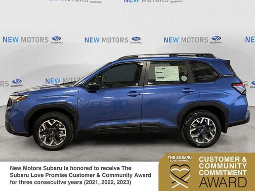 Blue 2026 Subaru Forester
