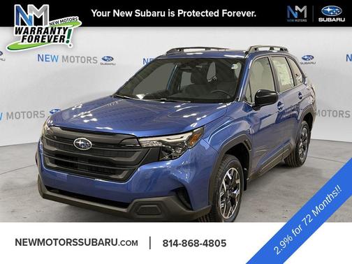 Blue 2026 Subaru Forester