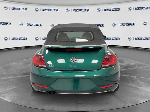 Green 2017 Volkswagen Beetle 1.8T S