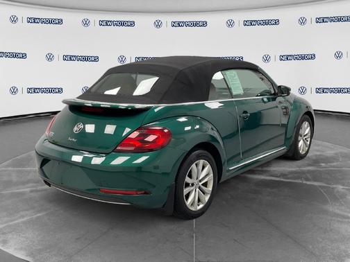 Green 2017 Volkswagen Beetle 1.8T S