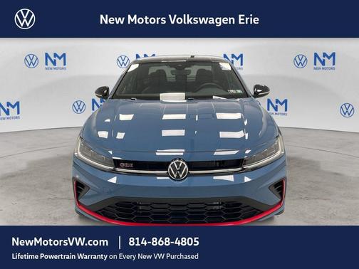 Monterey Blue W/Deep Black Roof 2026 Volkswagen Jetta GLI 2.0T Autobahn