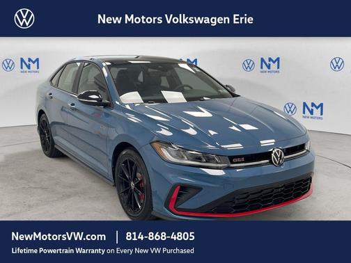Monterey Blue W/Deep Black Roof 2026 Volkswagen Jetta GLI 2.0T Autobahn