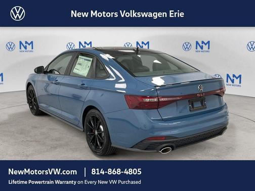 Monterey Blue W/Deep Black Roof 2026 Volkswagen Jetta GLI 2.0T Autobahn