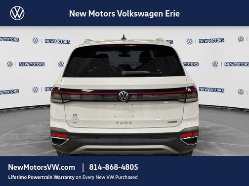 White 2026 Volkswagen Taos 1.5T SE