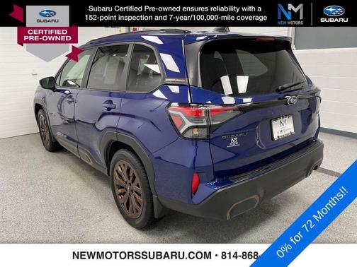 Sapphire Blue Pearl 2025 Subaru Forester Hybrid Sport