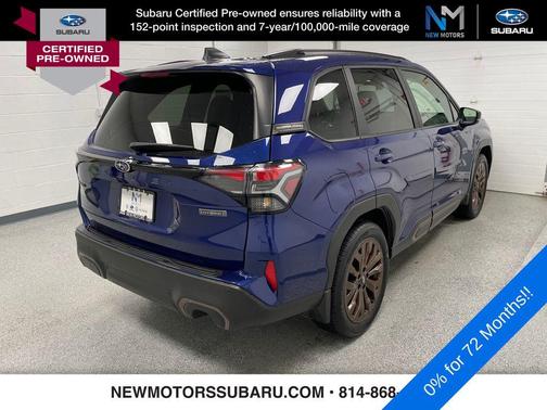 Sapphire Blue Pearl 2025 Subaru Forester Hybrid Sport