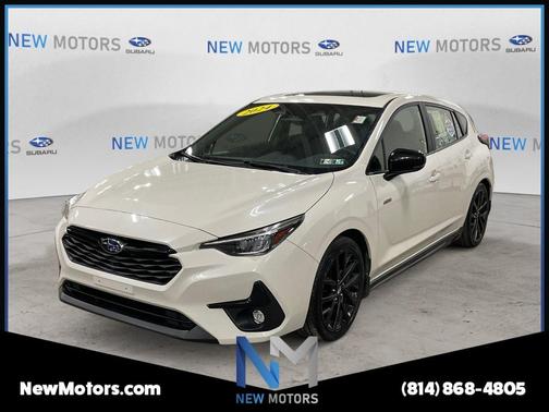Crystal White Pearl 2024 Subaru Impreza RS
