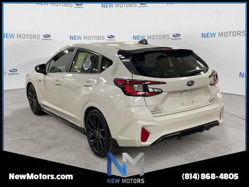 Crystal White Pearl 2024 Subaru Impreza RS
