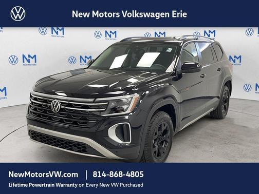 Black 2026 Volkswagen Atlas 2.0T Peak Edition