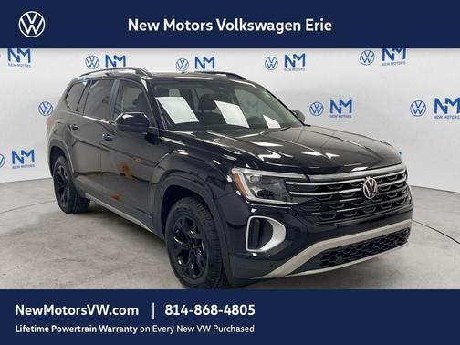 Black 2026 Volkswagen Atlas 2.0T Peak Edition