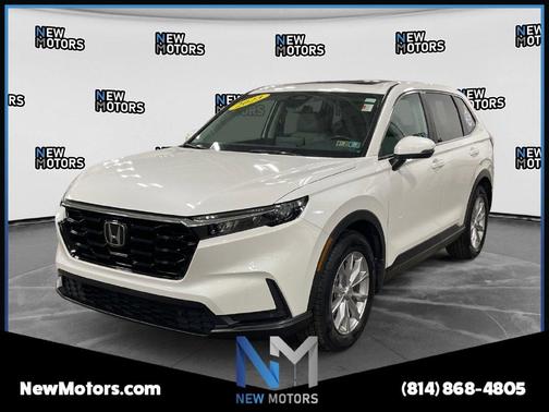 White 2023 Honda CR-V EX-L