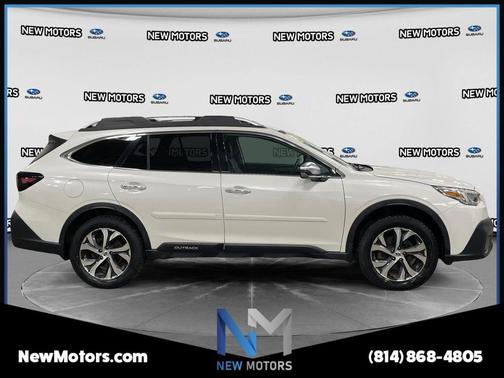 Crystal White Pearl 2020 Subaru Outback Touring