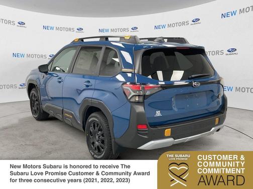 Blue 2026 Subaru Forester Wilderness