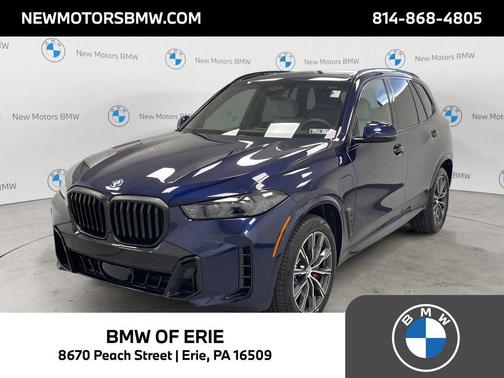 Blue 2026 BMW X5 PHEV xDrive50e
