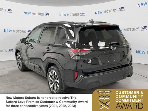 Black / Silver 2026 Subaru Forester Touring
