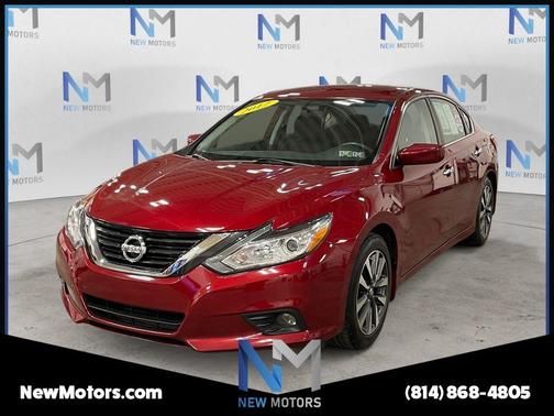 Scarlet Ember 2017 Nissan Altima 2.5 SV