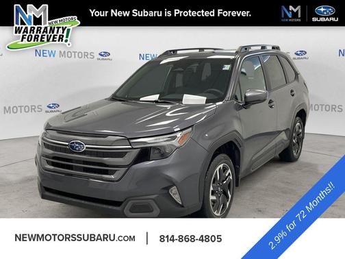 Gray 2026 Subaru Forester Limited