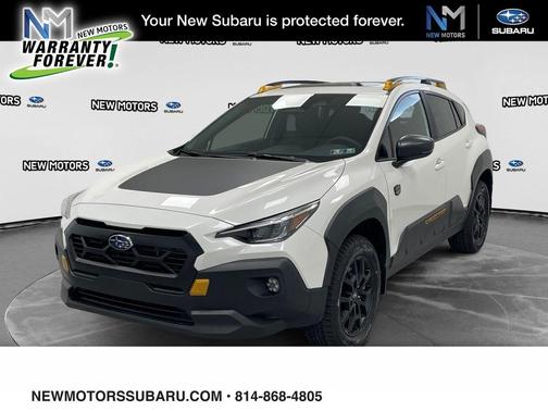 Crystal White Pearl 2026 Subaru Crosstrek Wilderness