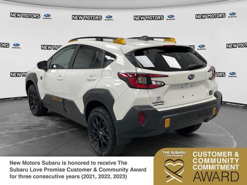 Crystal White Pearl 2026 Subaru Crosstrek Wilderness