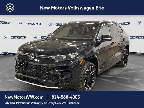 Black 2026 Volkswagen Tiguan 2.0T SEL R-Line Turbo