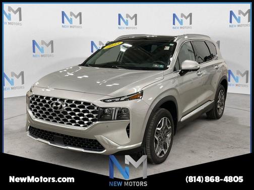 Shimmering Silver 2023 Hyundai Santa Fe Plug-In Hybrid Limited