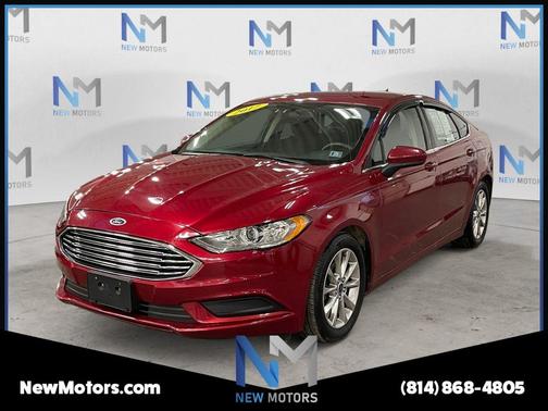 Ruby Red Metallic 2017 Ford Fusion SE