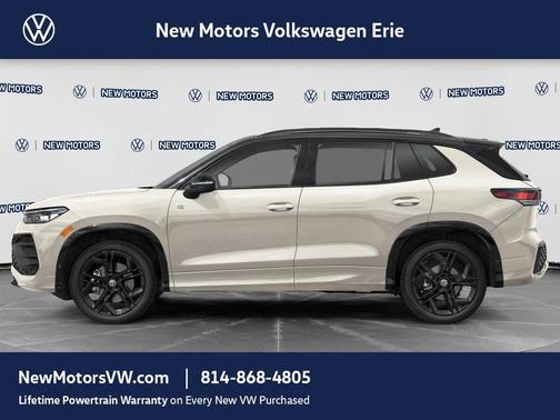 Sandstone 2026 Volkswagen Tiguan 2.0T SE R-Line Black