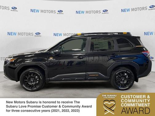 Crystal Black 2026 Subaru Forester Wilderness