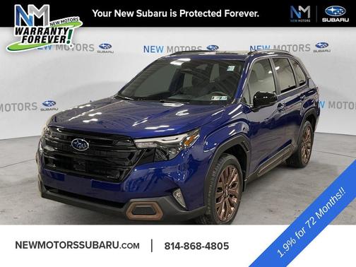 Blue 2026 Subaru Forester Sport