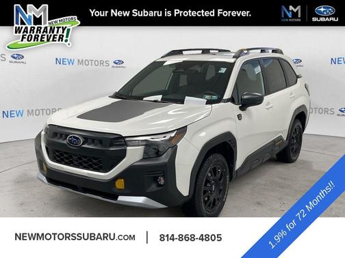 Crystal White 2026 Subaru Forester Wilderness