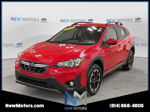 Pure Red 2022 Subaru Crosstrek Premium