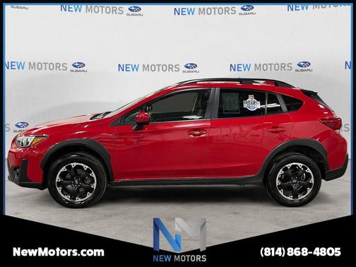 Pure Red 2022 Subaru Crosstrek Premium