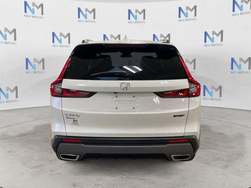 White 2025 Honda CR-V Hybrid Sport