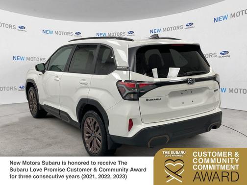 Crystal White Pearl 2026 Subaru Forester Sport