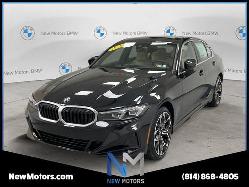 Black Sapphire Metallic 2025 BMW 330 i xDrive