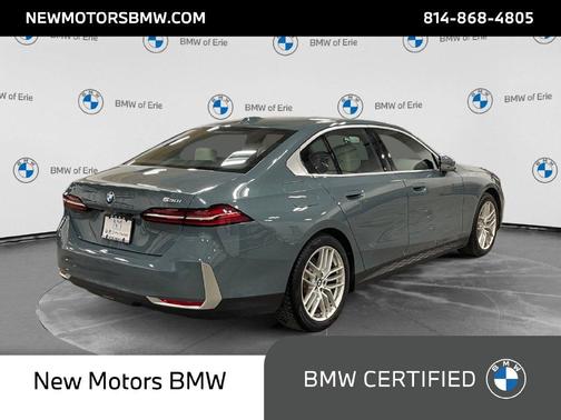 Green Metallic 2024 BMW 530 i xDrive