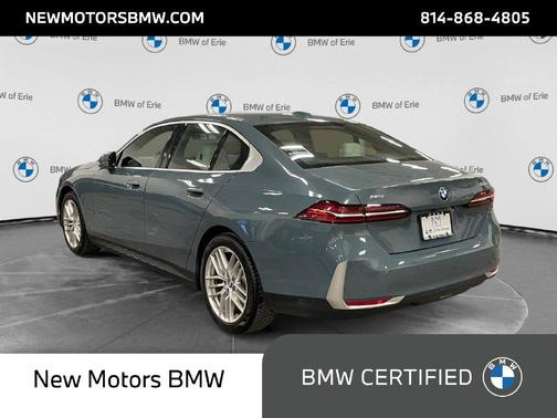 Green Metallic 2024 BMW 530 i xDrive