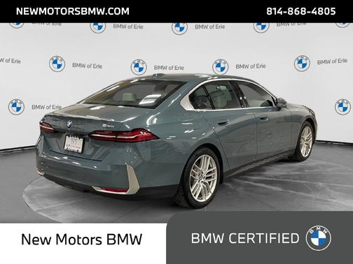 Green Metallic 2024 BMW 530 i xDrive